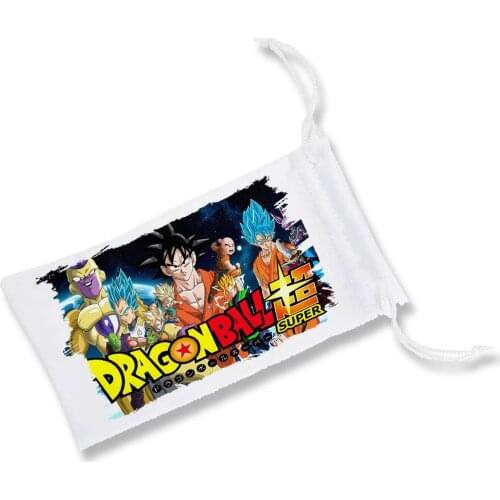 1 Case bag multi-purpose DB SUPER ANIME LOGO glasses dice custom role color child girl drawing