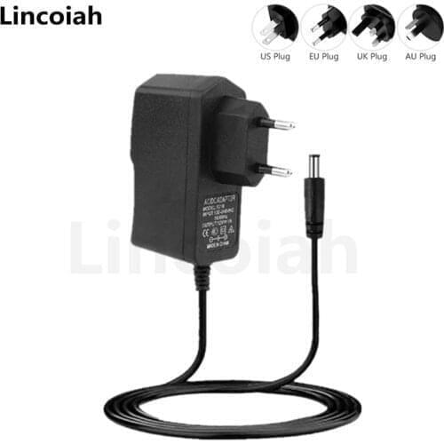 12.6V 1A Wall Adapter Chargers for Massage Gun with EU US UK AU Standard Massager Gun Charger Plug