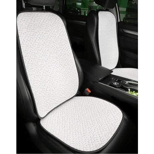 Car Seat Cushion Small Flowers Without Backrest Cartoon Cover Cool Pad Universal Interior Accessories for Women for Kia lada