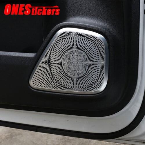 For Mercedes Benz A B CLA GLB GLA Class W177 W247 C118 X247 H247 Alloy Car Accessories Door Speaker Roof Reading Lamp Cover Trim