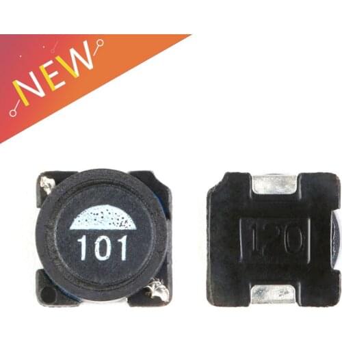 10pcs/lot SMD Power Inductor 6*6*2.8 100uH 20% Error 0.42A SLF6028T 101MR42 PF Chip Inductor