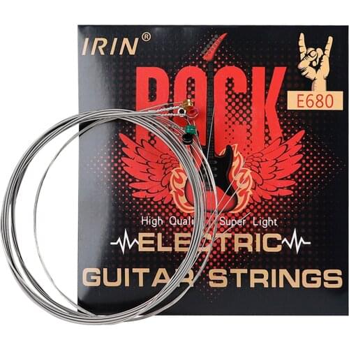 IRIN 10Pcs Electric Guitar Strings Set Stainless Steel Wire Guitar Replacement Accessory for guitar accessories parts