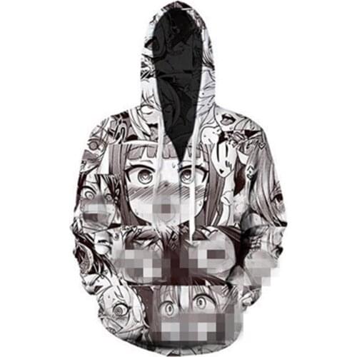 HOT Anime Girls Cosplay Hoodie Sweatshirt Pullovers Stockings Cartoon Printed Velvet Costume Sets Girl AHG Christmas Gift