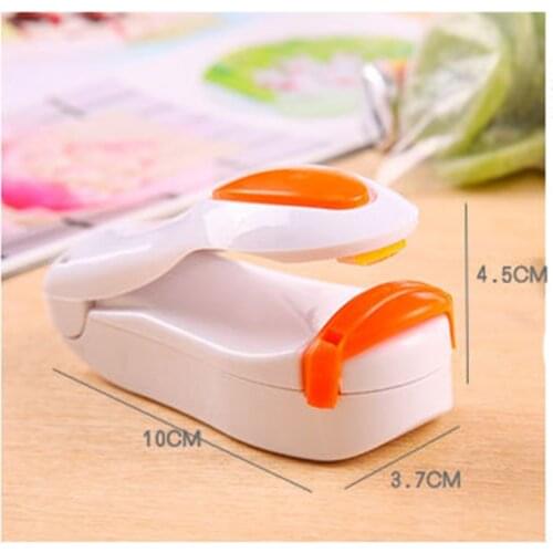 Mini Heat Sealing Machine Plastic Bag Smart Sealer Machine Vacuum Food Bag Resealer Clip Clamps For Bags Kitchen Gadget Dropship