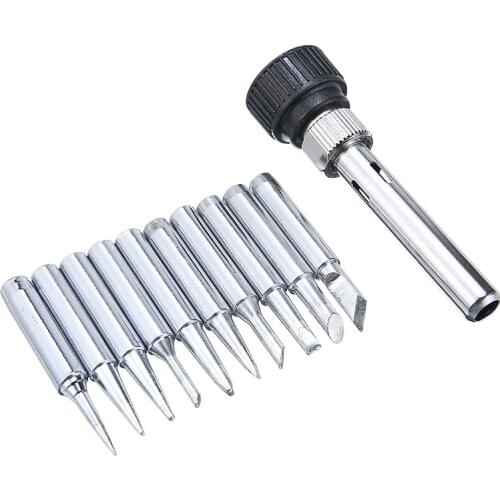 High Quality 10 Types Solder Iron Tips Durable 900M-T Soldering Iron Tip Soldering Rework Station Tools For Different Welding