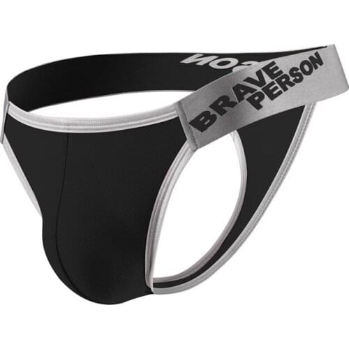 Brave Person New Arrival Mens Thongs G Strings Sexy Men Underwear Thong Underpants Man Bikini Briefs Jockstrap