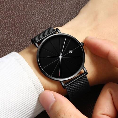 New Simple Design Waterproof Stainless Steel Men Watches Top Brand luxury Quartz relogio masculino