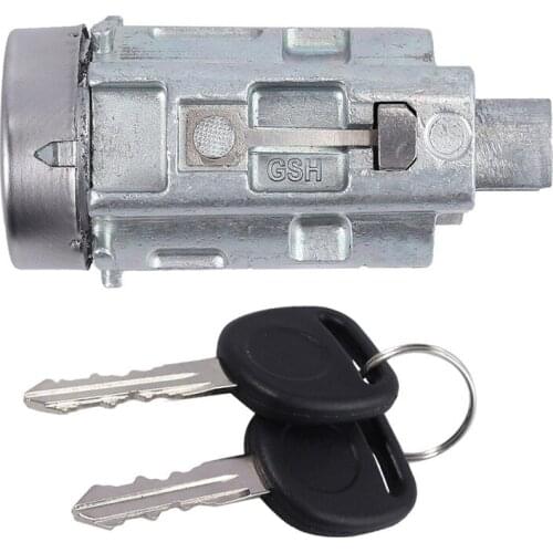 OEM # 12533953 AM-806152286 19168637 US-286L Ignition Lock Cylinder + 2 Keys for Pontiac for Chevrolet for Olds Replacement