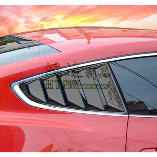Fit for FORD MUSTANG carbon fiber Side door trim / Mustang carbon fiber window / door / window side trim