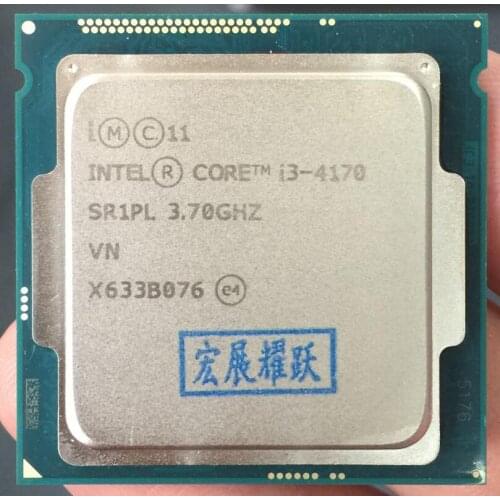 Intel Core Processor I3 4170 I3-4170 LGA1150 22 nanometers Dual-Core PC Computer Desktop CPU 100% working properly