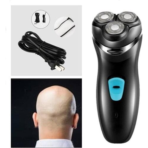 24w Professional Electric Man Balding Head Shaver 3D Floating Skull Baldhead Haircut Razor Heavy Beard Shaving Machine For Men