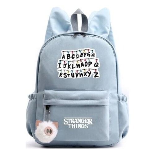 Mochila Stranger Things Backpacks for School Teenagers Girls Gift Sac A Dos Casual Shoulder Bag Mujer Hombre Travel Rucksack