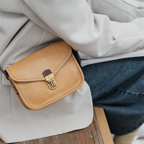 Fashion luxury natural cowhide leather ladies envelope shoulder bag casual weekend party mini messenger small mobile phone bag