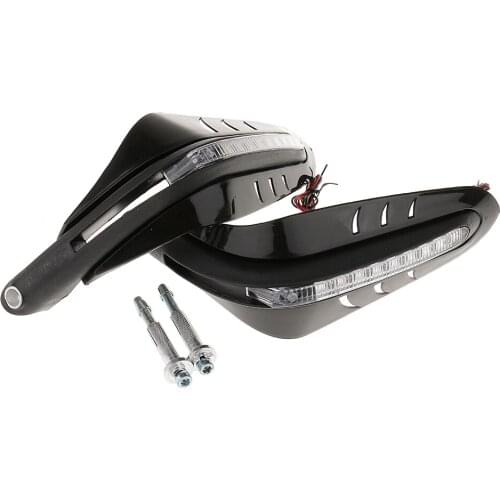 Black Motorcycle Dirt Bike ATV 7/8" Handlebar Hand Guards Protector