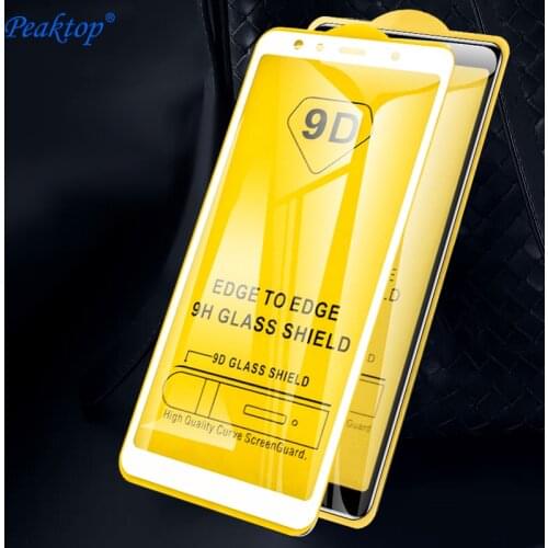 9D Protective Glass on the For Samsung A8 2018 Tempered Armor Glass For Samsung Galaxy A8 Plus 2018 J6 Plus A 8 Screen Protector