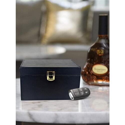 Anti Car Theft Faraday Car Keys Signal Blocker Box Car Key Signal Block Box RFID Pouch Car Keys Cell Phone Signal Shielding Case