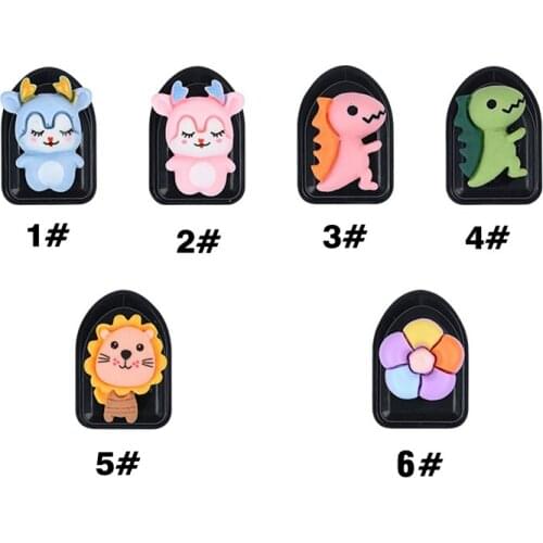 1/3/6PCS Car Hooks Organizer Storage Hanger ABS Cute Car Interior Accessories for USB Cable Headphone Hook Clips