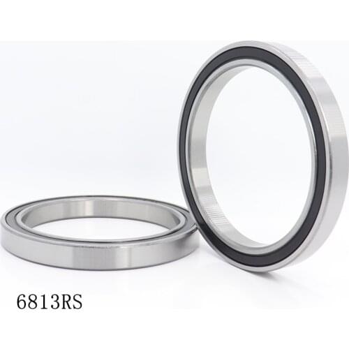 6813 2RS ABEC-1 (4PCS) 65x85x10MM Metric Thin Section Bearings 61813RS 6813RS
