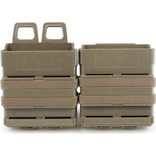 7.62mm Double Clip Tactical Double Magazine Pouch for Paintball Quick Pull Box Molle Box Pouch