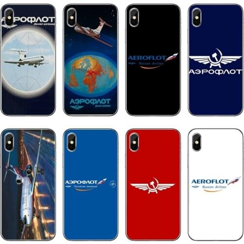 Phone Case Aeroflot Aviation Russian Pilote For Xiaomi Redmi 9T 9C 9A 7 7A K20 6 6A S2 Redmi Note 9S 9T 9 8 8T 7 6 5A Pro