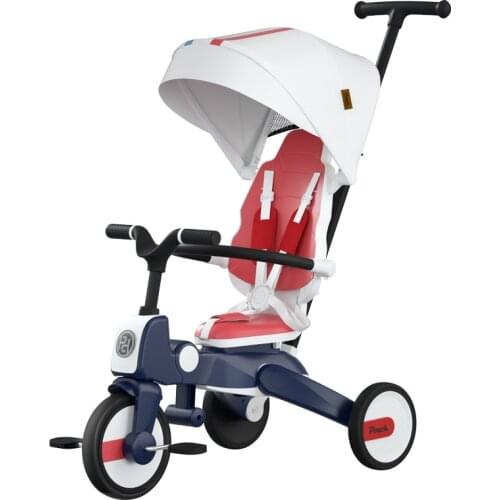 Baby Stroller Leather Multifunctional Childrens Tricycle Foldable Two-way Pram POUCH