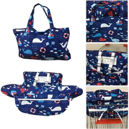 Infant Child Supermarket Shopping Cart Seat Cushion Chair Cushion Protection Safe Travel Portable Cushion