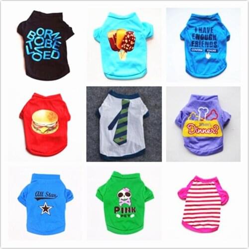 Breathable Schnauzer Puppy Shirt Pets Clothing Doggies French Bulldog Clothing Dog Apparel Corgi Clothes For Dog Coat Outfit E