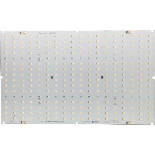 Led Lm301h 3000/3500K UV IR Samsung Quantum Board PCB Full Spectrum 4x120W 480W 48V Diy Home Grow Light Lamps for Plants Indoor
