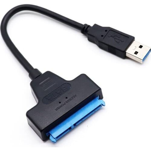 2.5 inch SATA hard disk adapter cable SSD hard disk player cloud data cable SATA to usb3 0 easy drive cable