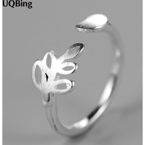 Bird Branches Silver Ring 925 Silver Sterling Ring For Women Jewelry Finger Ring For Party Birthday Gift