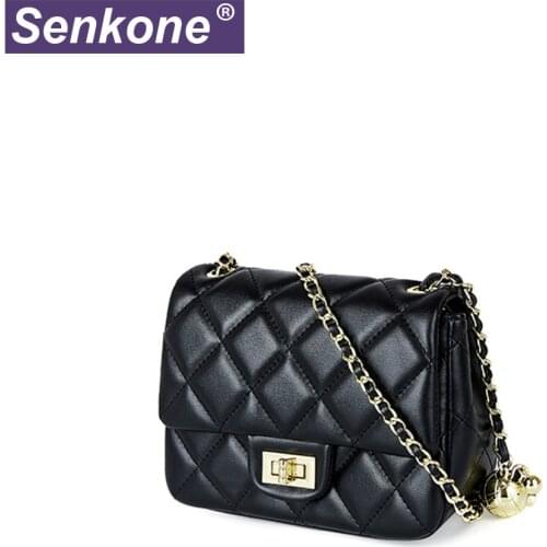 Girls Mini Bag Fashion Genuine Leather Women Handbag Purse Luxury Design Femle Shoulder Bags Small Crossbody Bags 2021 New