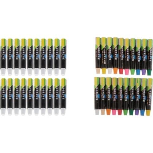 Water Soluble Dustless Chalk Sticks Set Drawing Chalks For Kids Office