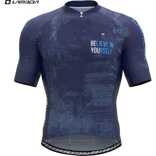 LAMEDA Men Cycling Jersey MTB Maillot Bike Shirt Downhill Jersey High Quality Pro Team Mountain Road Bike Bicycle Clothing
