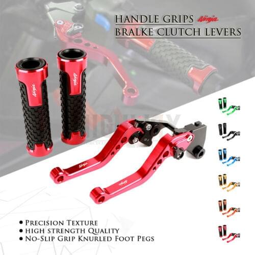 Brake Lever Handlebar Grips Grip CNC Short Adjustable Brake Clutch levers For KAWASAKI NINJA 650R EX-650 ER6N ER6F 2009-2016