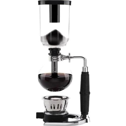Siphon Coffee Maker Tea Siphon Pot Vacuum Coffeemaker Glass Type Coffee Machine Filter Kahve Makinas Coffee Pot