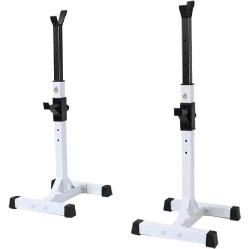 Squat Rack Adjustable Split Barbell Stand Bench Press Weightlifting Rack Home Fitness Equipment Strength Training Rack