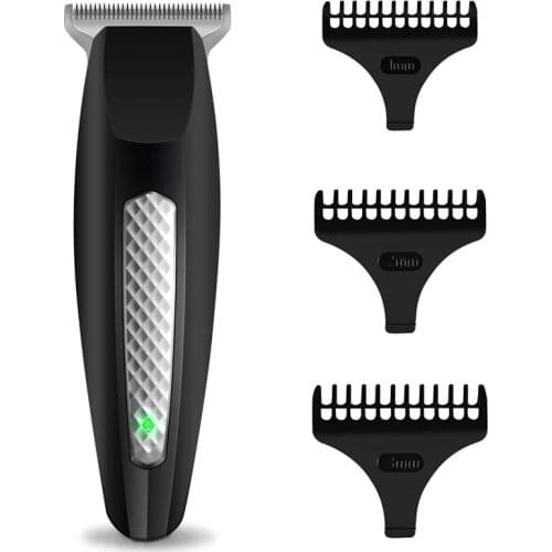 T-Shaped Contour Beard/Hair Trimmer, Cordless Precision Hair Clipper Haircut Tool Kit, Home Hair Clipper