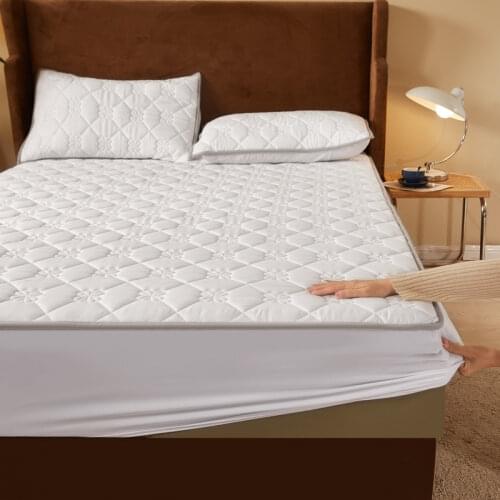 Thicken all-inclusived home linens Cotton bed linen quilted Bedspread on the bed sheet Elastic fitted sheet bedspreads for bed
