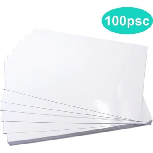100PCS 3R 3.5x5 240g Waterproof High Glossy Photo Papers for All Inkjet Printers Home Office Photo Studio Personal Use