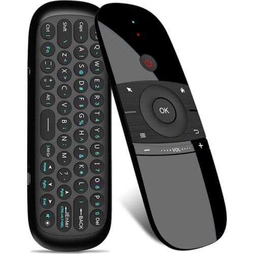2.4G Air Mouse Wireless Keyboard 6-Axis Motion Sense IR Learning Remote Control w/ USB Receiver for Smart TV Android TV BOX