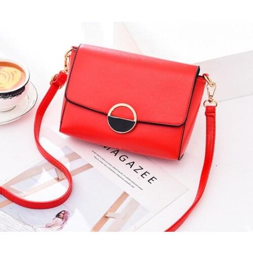 2021 Elegant Female PU Leather Small Handbags Lady Shoulder Bags Famous Brand Designer Women‘s Purses And Handbag Crossbody Bag