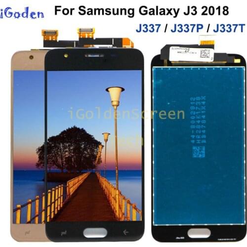 5.0"For Samsung Galaxy J3 2018 J337 J337P J337T LCD Display Touch Screen Digitizer Assembly Replacement for samsung j337 lcd