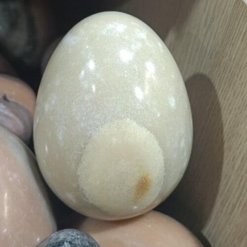 1pc Natural Gemstone crystal Egg polished sunstone egg Healing stone