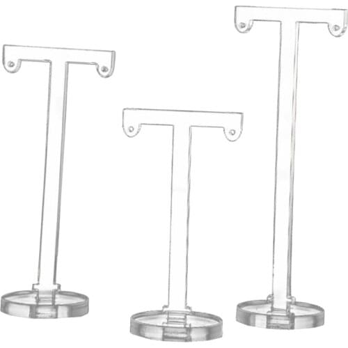 Acrylic Earring T Stand Display T Bar Display Showcase Diversified Earring Display Modern Design Elegant & Rustic