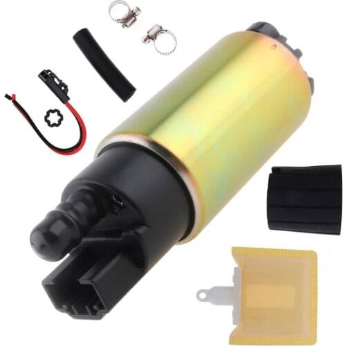 12V 255LPH Auto High Flow Electric Fuel Pump with Filter Installation Tool for Toyota/Suzuki/Honda/Jeep/KIA/Hyundai/Mitsubishi