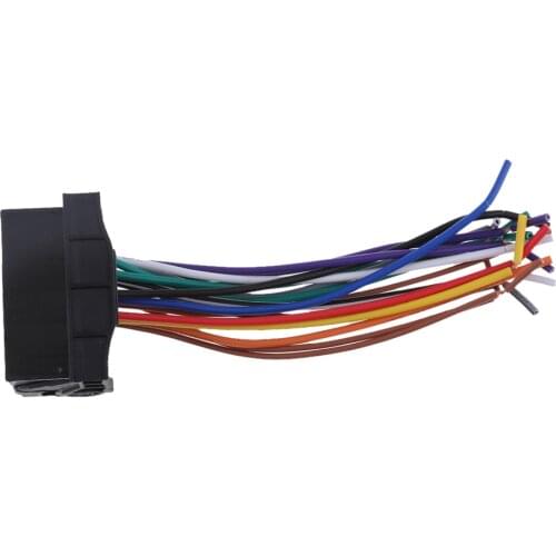 Car Stereo Wiring Harness Audio Wire Accessories for Touran Passat Sagitar Easy Installation