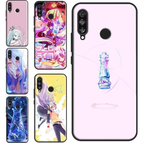 No Game No Life Phone Case For Huawei P30 Lite P40 P20 Pro P Smart Z 2019 2021 Mate 10 20 Lite Back Cover