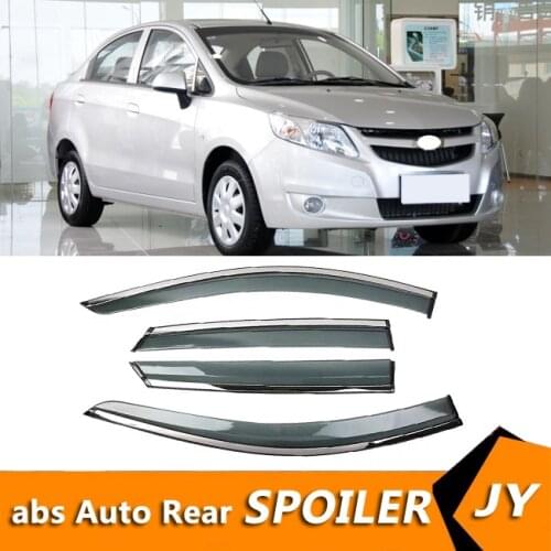 For chevrolet sail 2010-2013 Window Visor Vent Shades Sun Rain Deflector Guard For chevrolet sail Auto Accessories 4PCS/SET