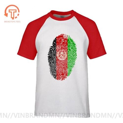 AFGHAN Fingerprint t shirt Men custom name number afg slam afghanistan arab t-shirt islamic print text photo flag AF clothes T