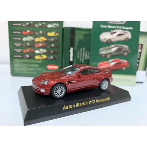 1/64 KYOSHO Aston Martin V12 Vanquish LM F1 RACING Collection of die-cast alloy car decoration model toys